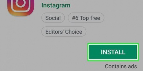 Ved hjælp af instagram