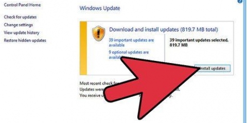 Ret internet explorer, hvis den holder op med at reagere