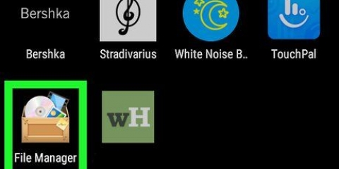 Find dine downloads på en android