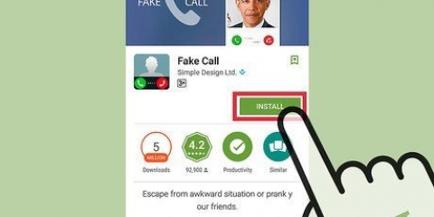 Få din egen telefon til at ringe