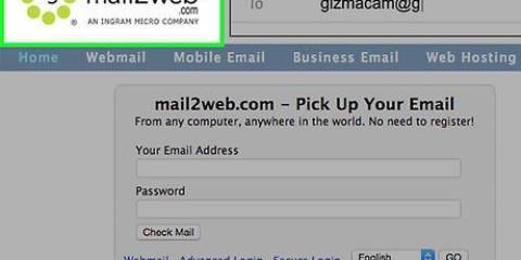 Få din e-mail fra en anden computer