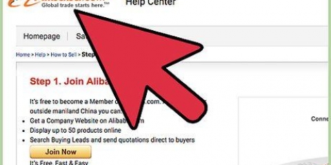 Sælg dine produkter på alibaba