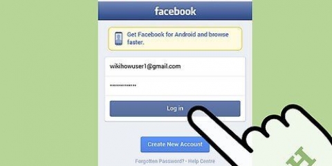Skift dit profilbillede på facebook mobile