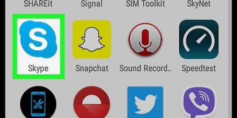 Find dit skype-id på android