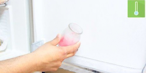 Fjernelse af stearinlys fra glas