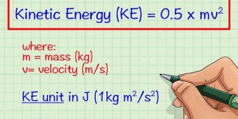 Beregn kinetisk energi