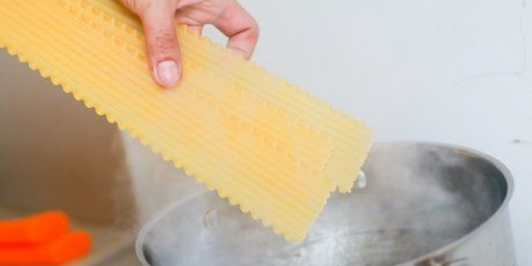 Forbered lasagne