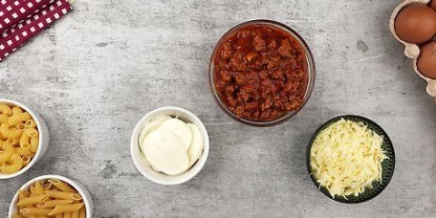 Bygge lasagne