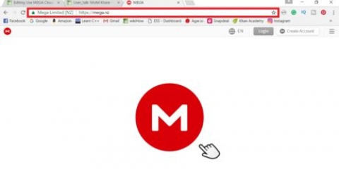 Brug af mega cloud storage