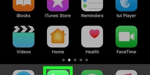 Genvejsopkald på en iphone