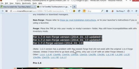 Installer minecraft-mods
