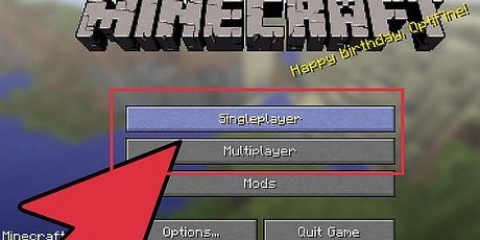 Spille minecraft