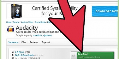 Flet sange på din pc med audacity