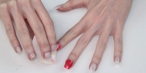 Lave nail art