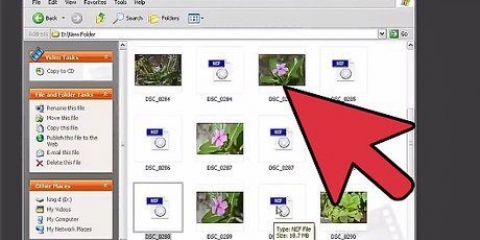 Åbn nef-filer i photoshop