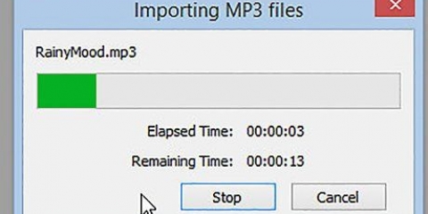 Fjern uønsket lyd fra en fil med audacity