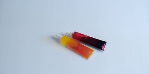 Fremstilling af orange madfarve