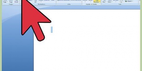 Indsæt sidetal i microsoft word