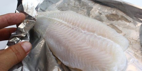 Forbered pangasiusfilet