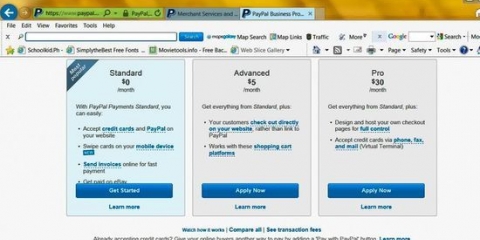 Acceptere paypal-betalinger