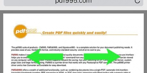 Læs pdf-filer på en iphone
