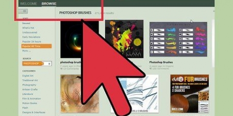 Tilføj pensler til photoshop