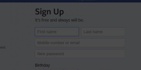 Tag folk i en facebook-status