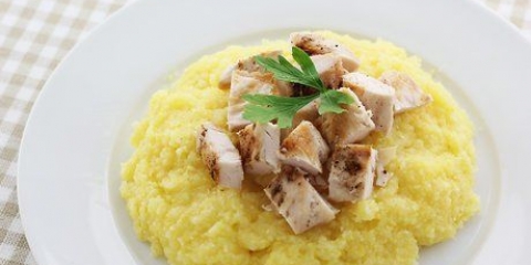 Forberedelse af polenta