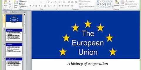 Konverter powerpoint til en mp4-fil