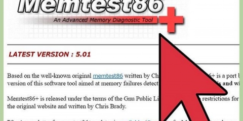 Test af ram med memtest86