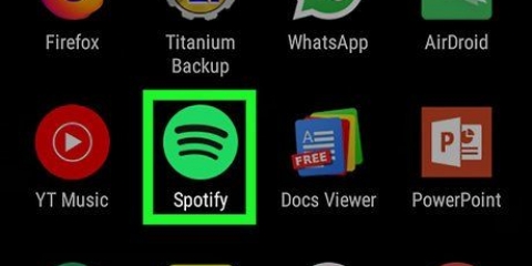 Skjul nyligt spillede kunstnere på spotify på android