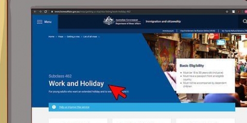 Rejser og arbejder i australien