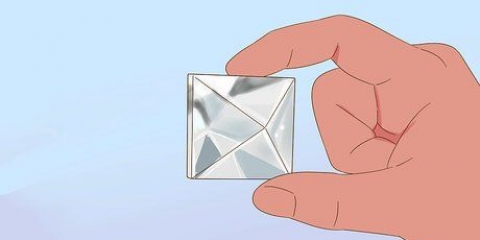 Identifikation af uslebne diamanter