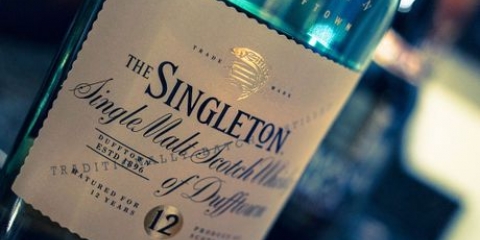 Drikke skotsk whisky