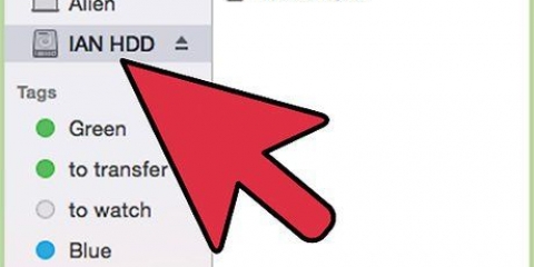 Skrivning til en ekstern harddisk i max os x