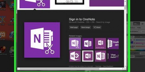 Tag skærmbilleder i onenote