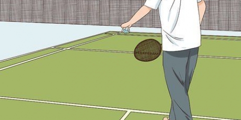 Servering ved badminton