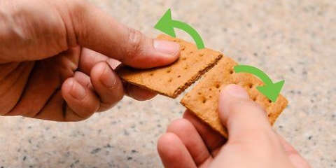 Fremstilling af smores i en mikrobølgeovn