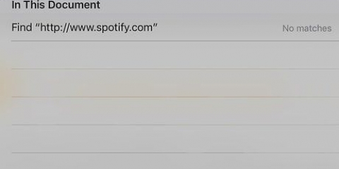 Stop spotify på en iphone