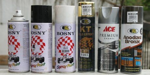 Brug af spraymaling
