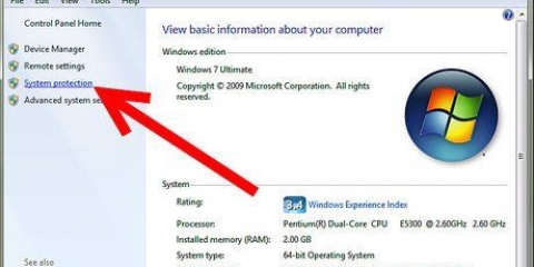 Brug af systemgendannelse med windows 7