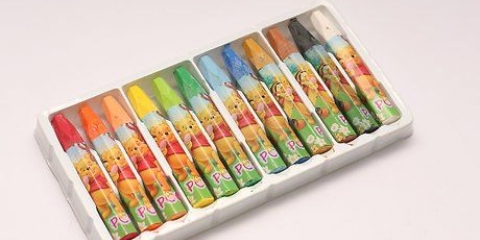 Tegning med oliepastel