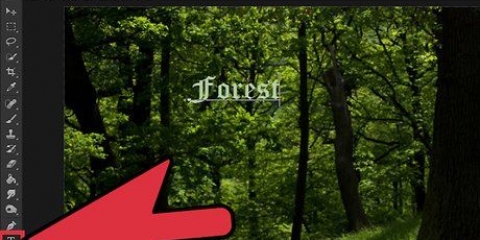 Centrering af tekst i photoshop