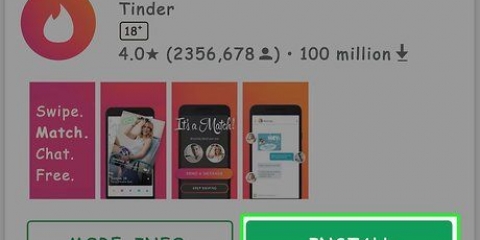 Bruger tinder