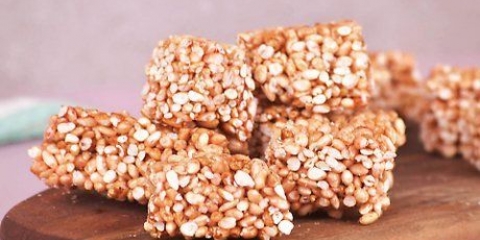Fremstilling af rice krispies-godbidder