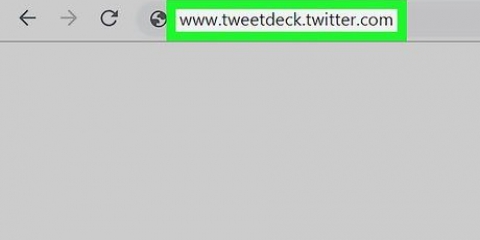 Planlæg tweets på twitter med tweetdeck