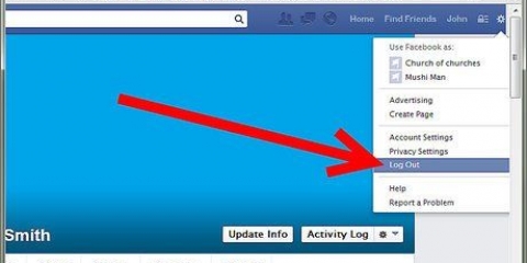 Log ud fra facebook