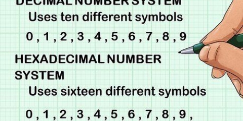 Konverter fra decimal til hexadecimal