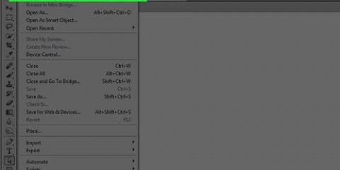 Tegn et farvebillede i photoshop