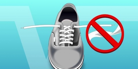 Vans sko med snøre